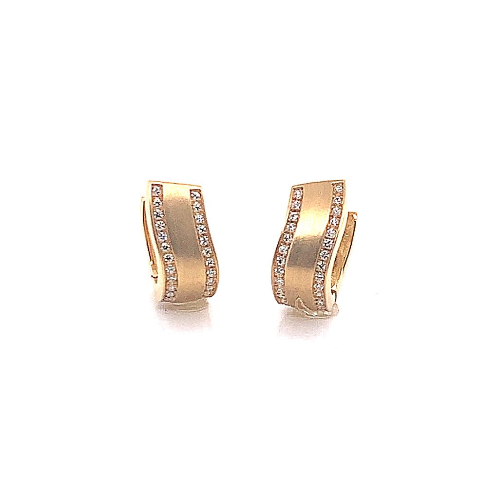 Matthias & Claire 18k Yellow Gold Earrings