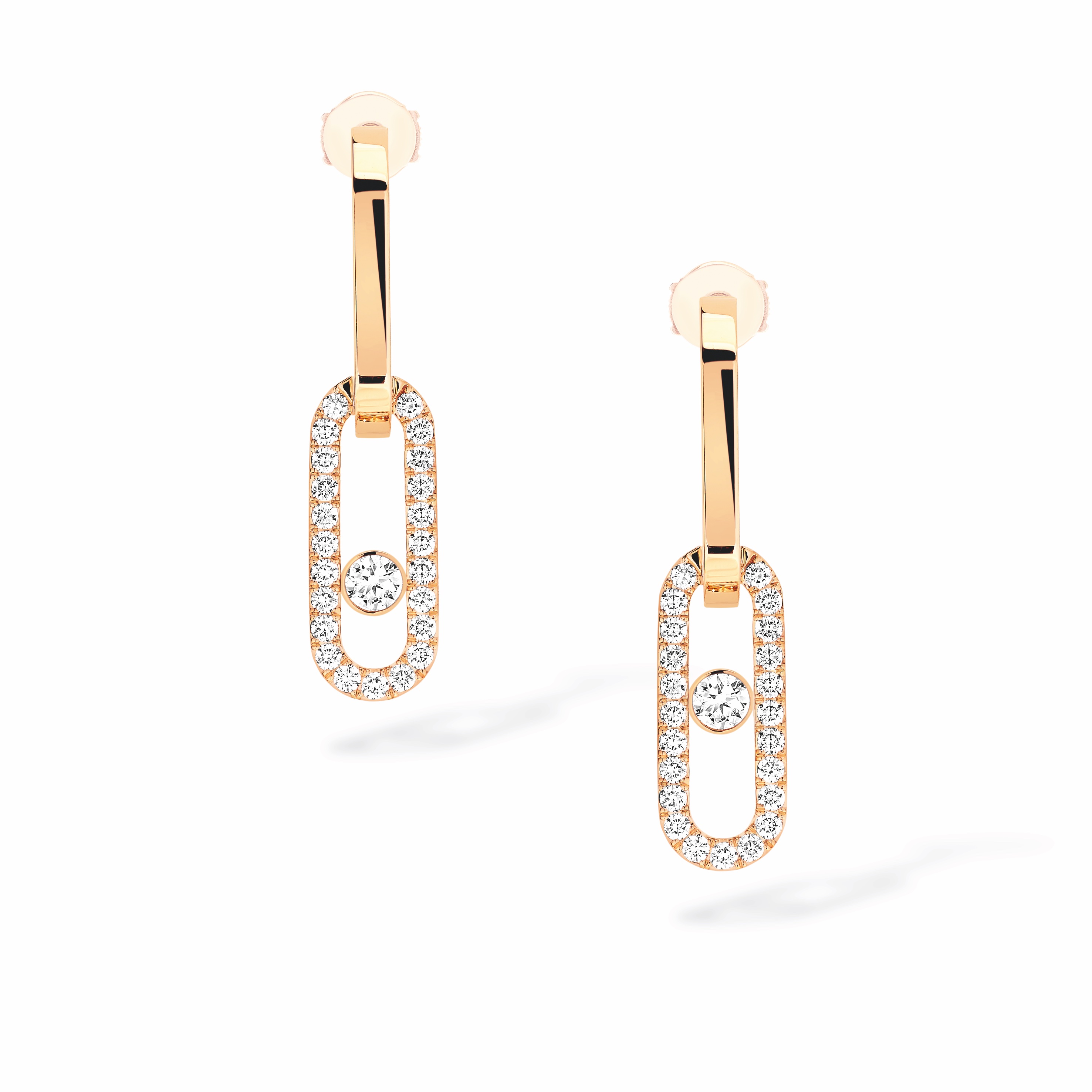 Move Link Pendant Earrings 