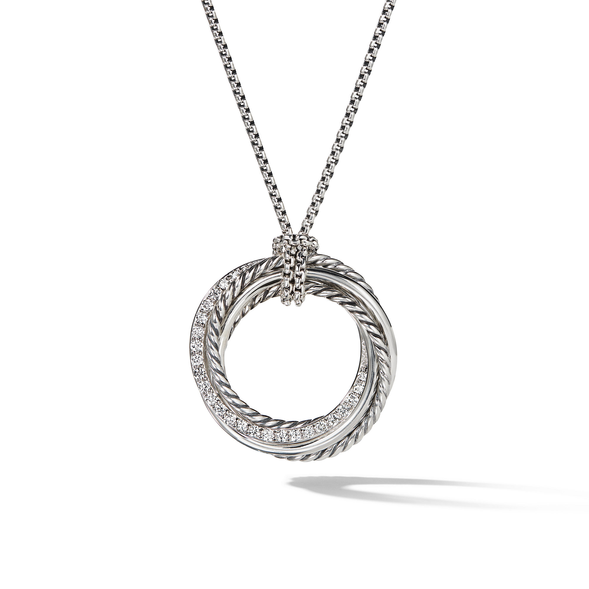 The Crossover Collection®: Pendant Necklace with Diamonds