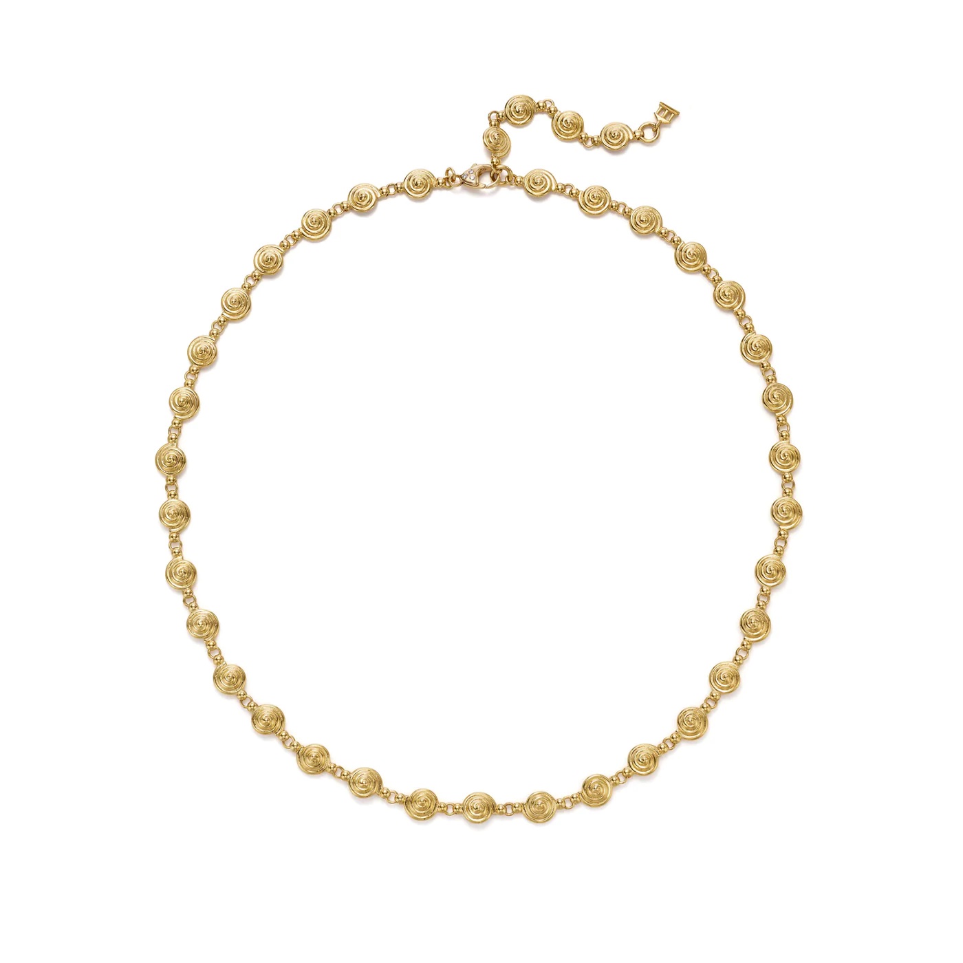Temple St. Clair 18k Spiral Necklace 