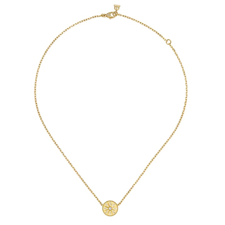 Temple St. Clair 18k Orbit Star Necklace