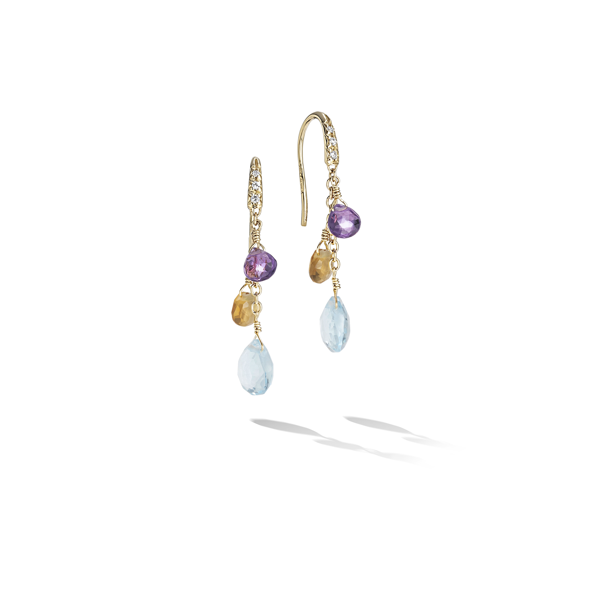 Marco Bicego 18k Yellow Gold Paradise Collection Earrings