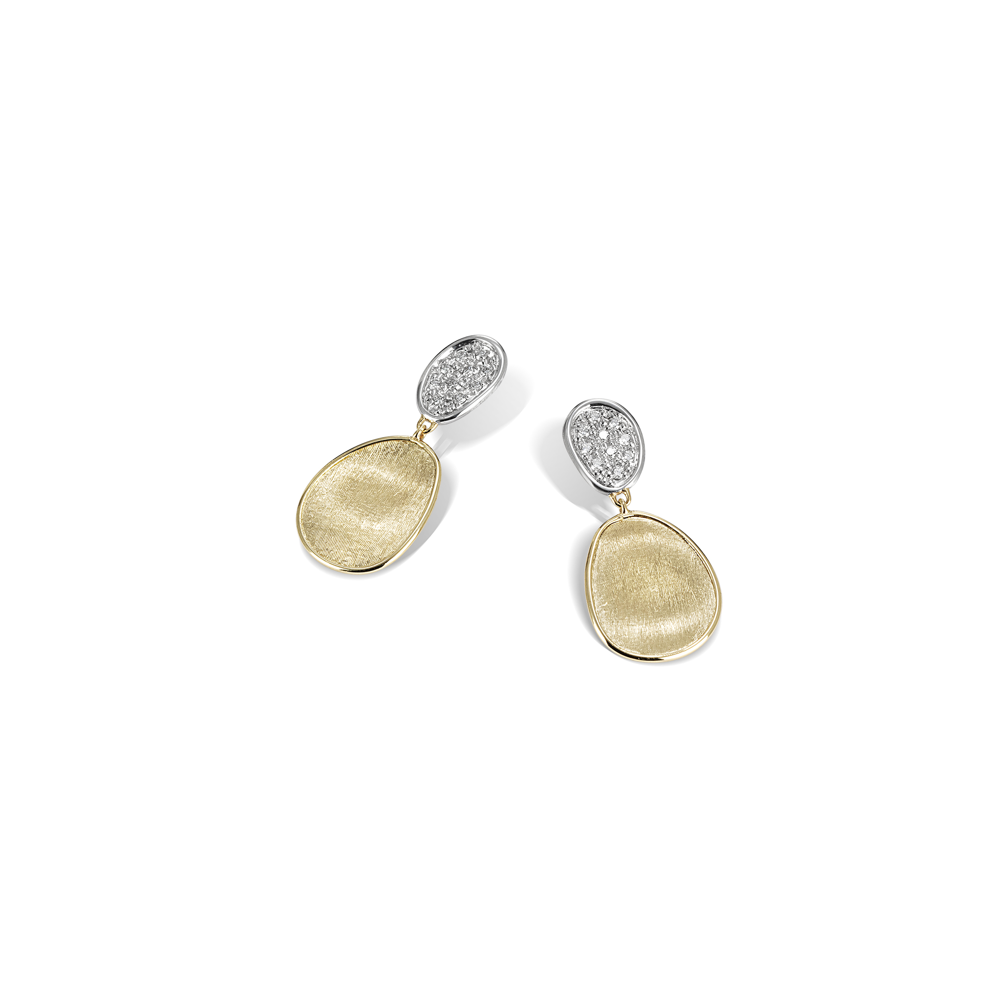 Marco Bicego 18k Yellow Gold Lunaria Collection Earrings