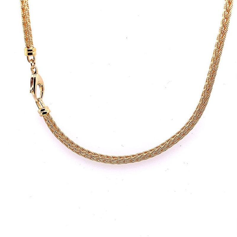 Matthia’s & Claire 18k Yellow Gold Etrusca Collection Chain