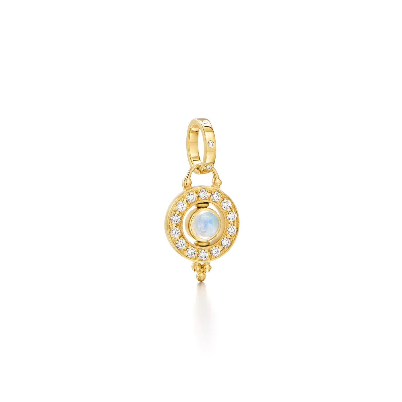 Temple St. Clair 18k Mini Orbit Pendant 