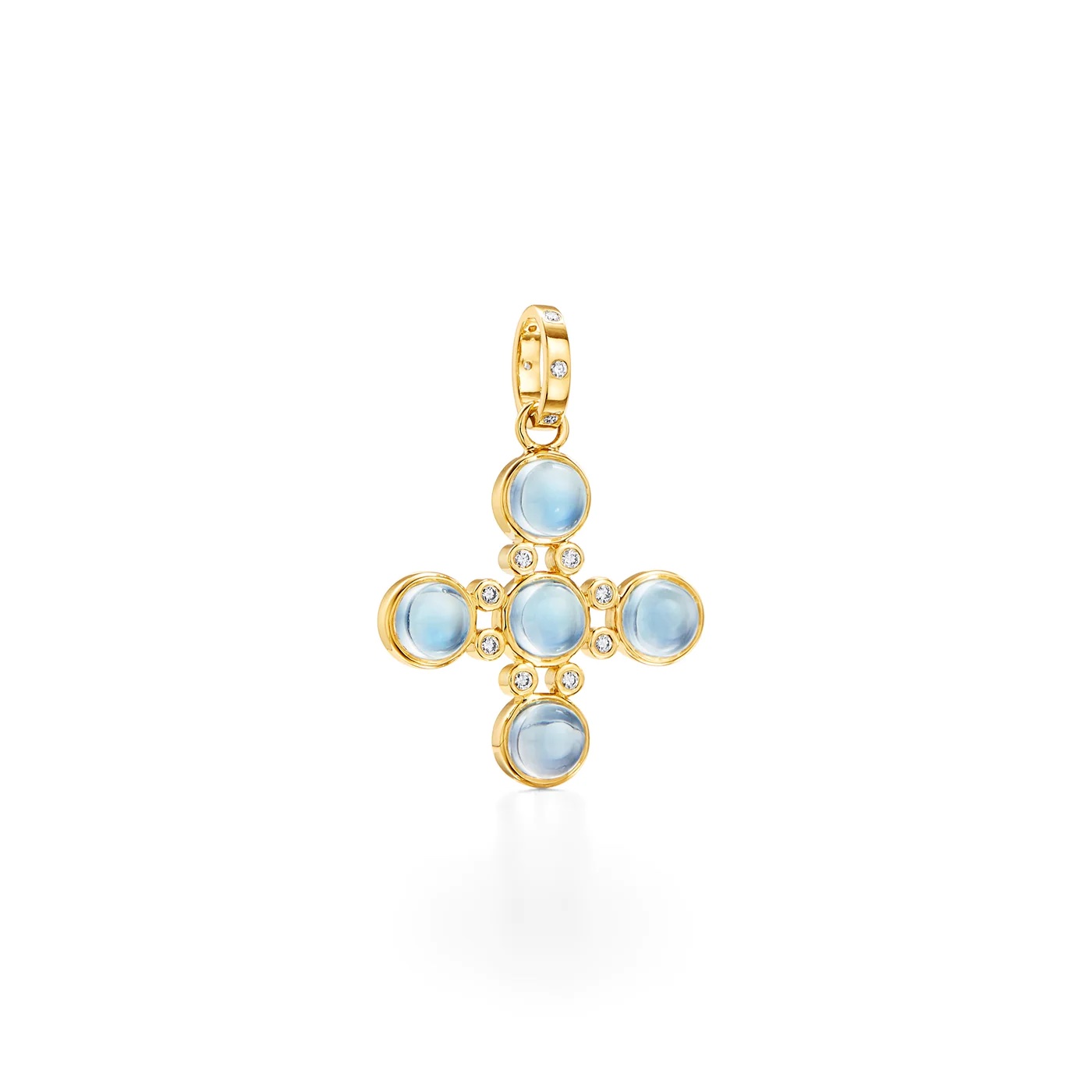 Temple St. Clair 18k Small Cross Pendant
