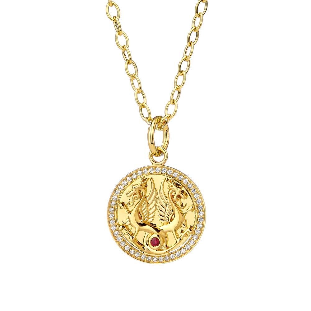 SYNA Mogul Dragon Heart Charm