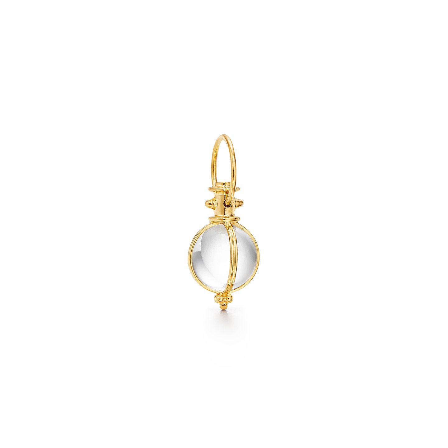 Temple St. Clair 18k Classic Round Amulet