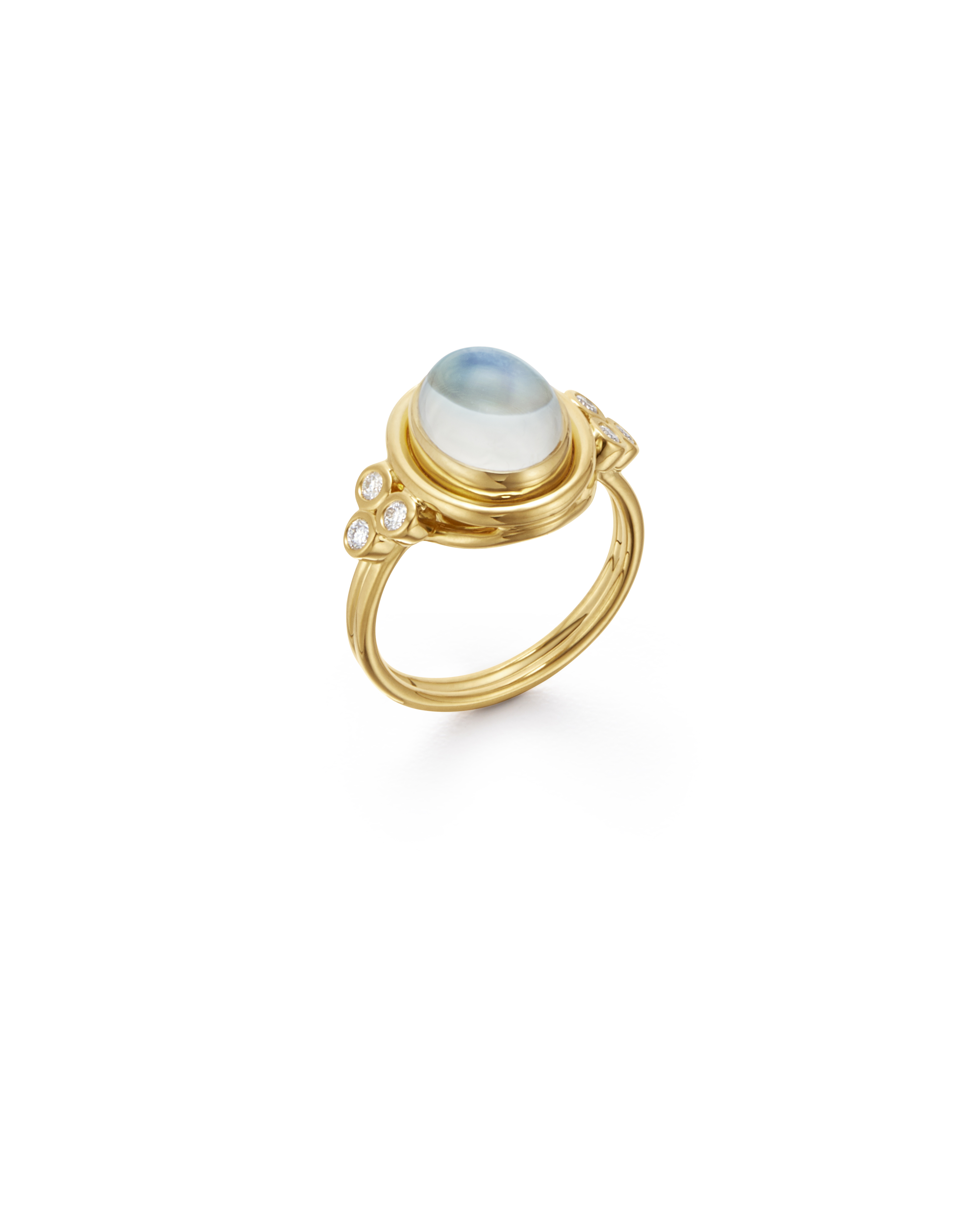 Temple St. Clair 18K Classic Oval Ring