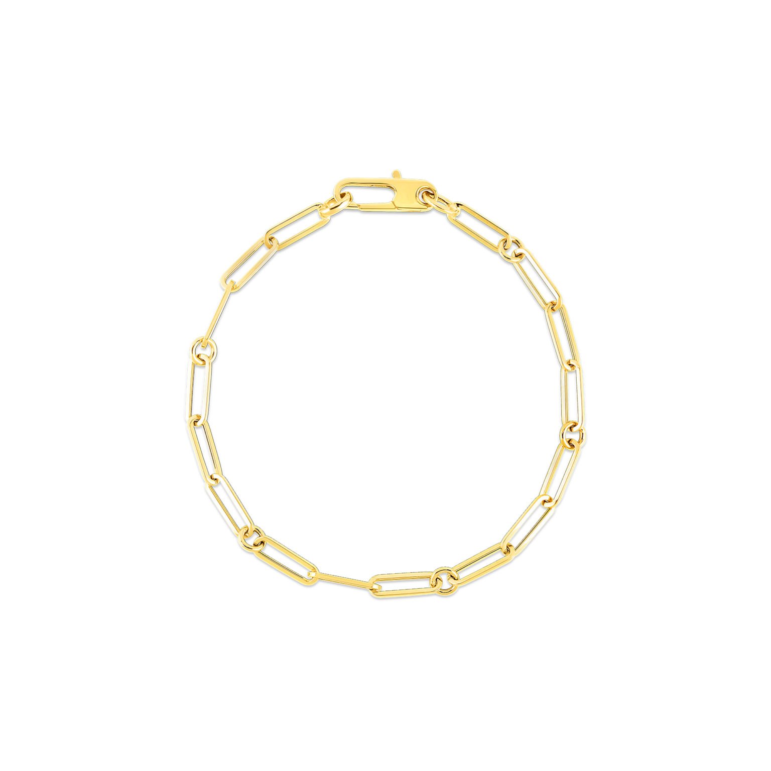 Paperclip Chain Bracelet