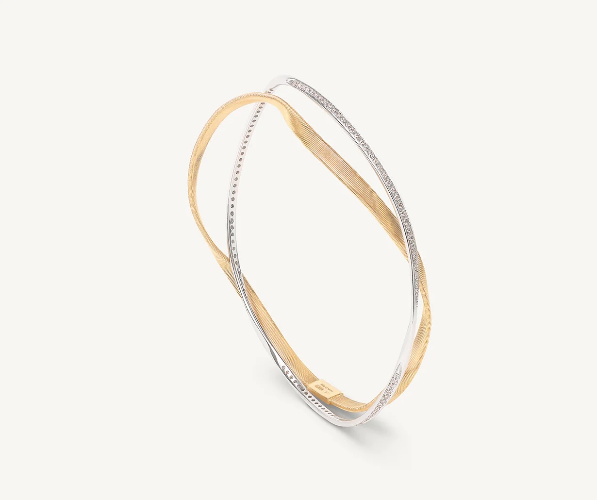 Marco Bicego Marrakech 2-strand Diamond Bangle