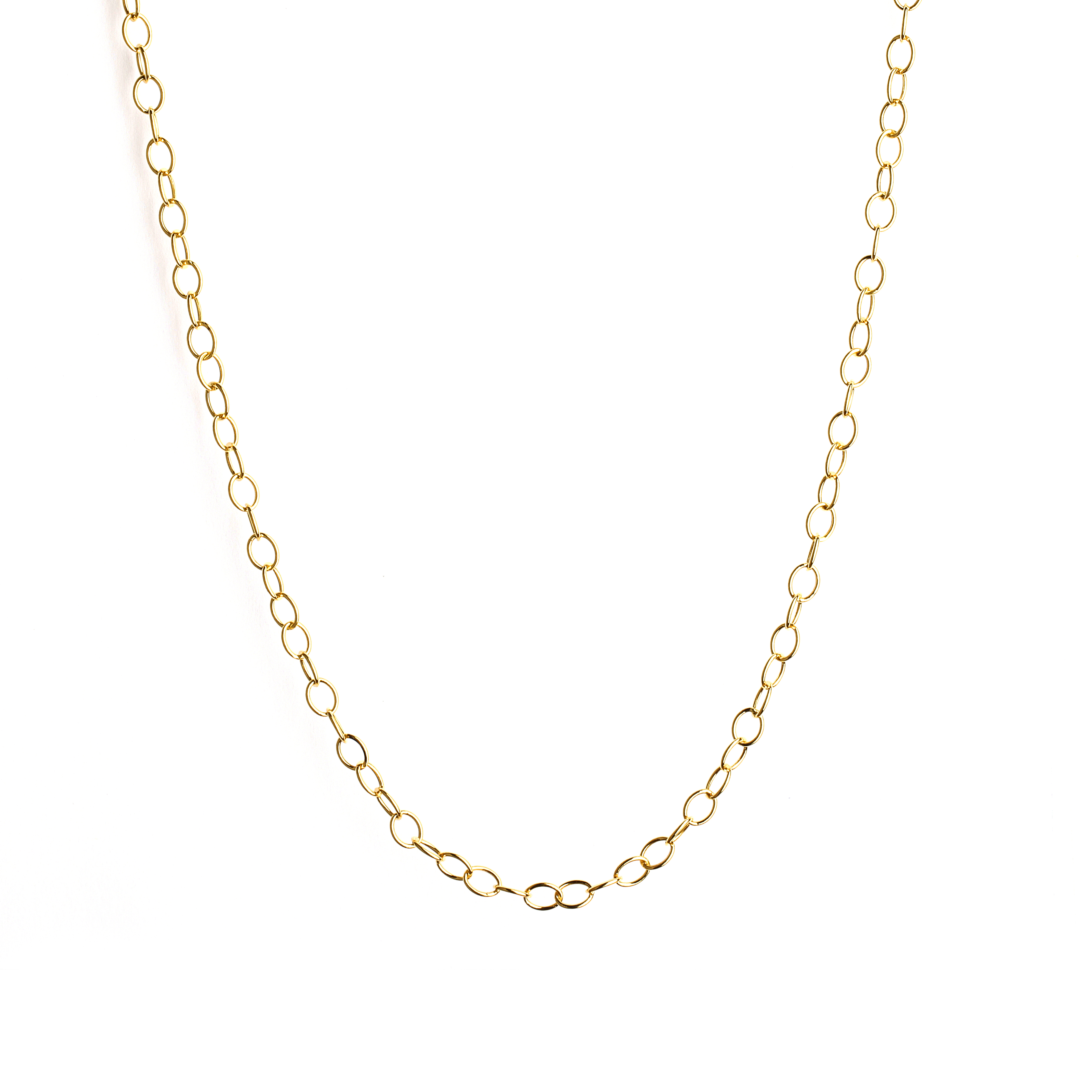 SYNA 18k Yellow Gold Large Link Chain