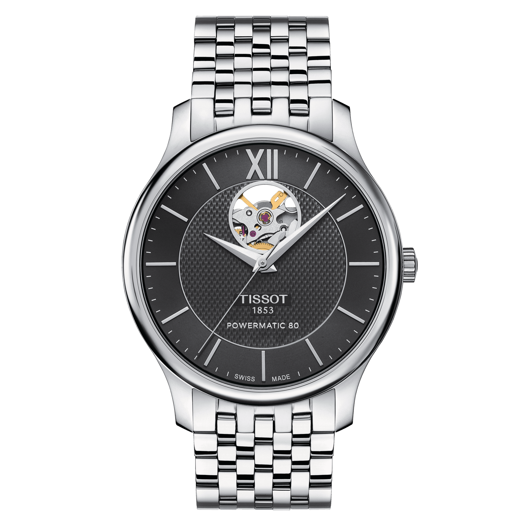 TISSOT TRADITION POWERMATIC 80 Open Heart