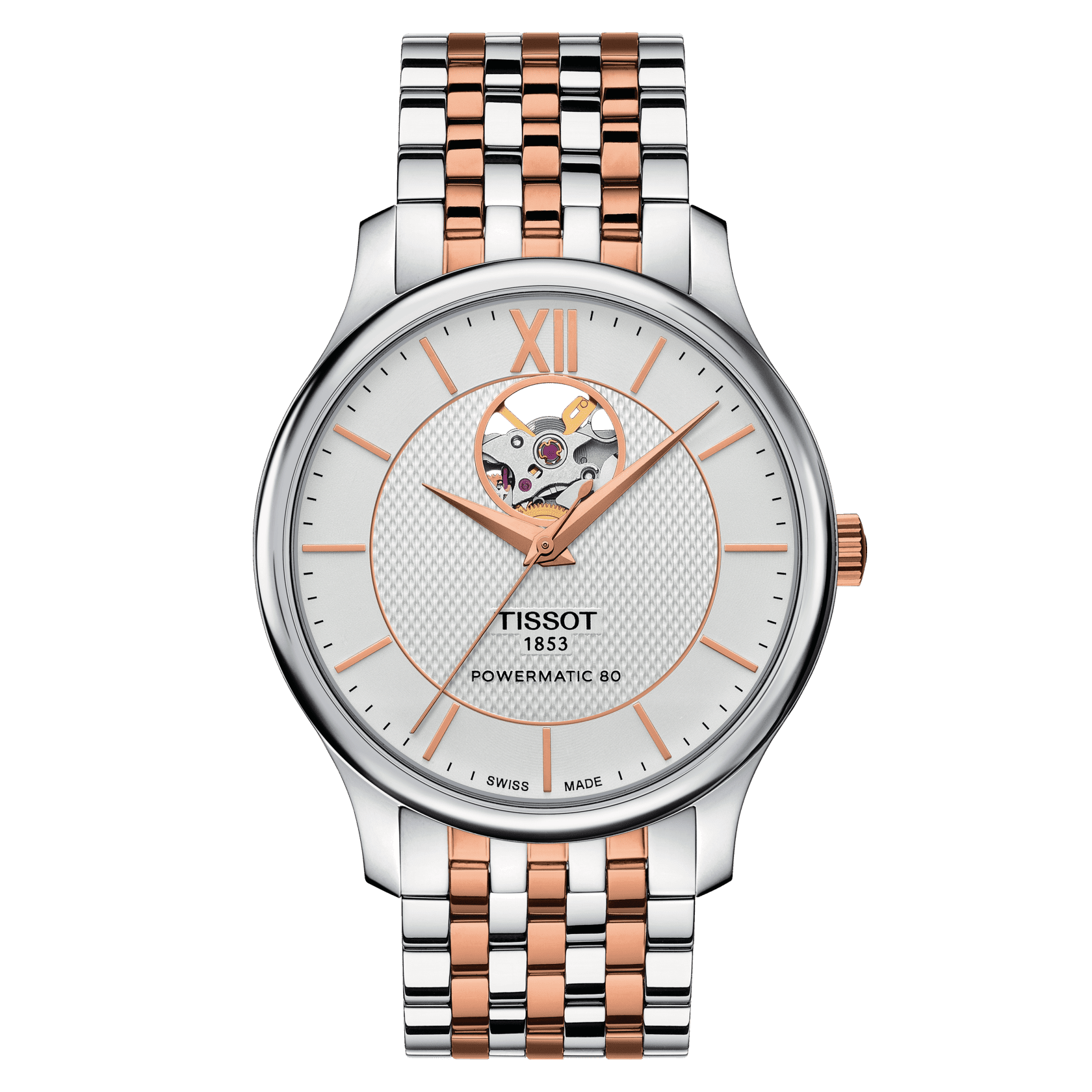 Tissot Tradition Powermatic 80 Open Heart
