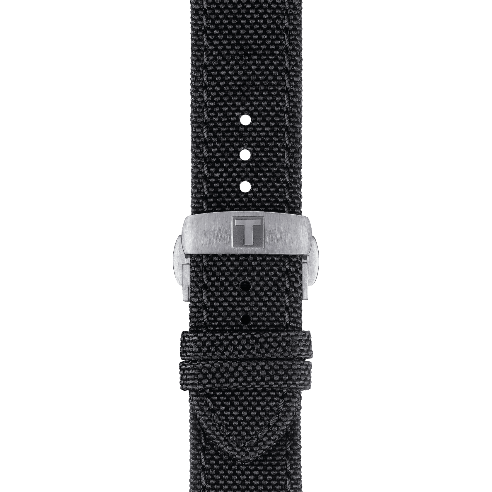 Tissot official black fabric strap lugs 21 mm