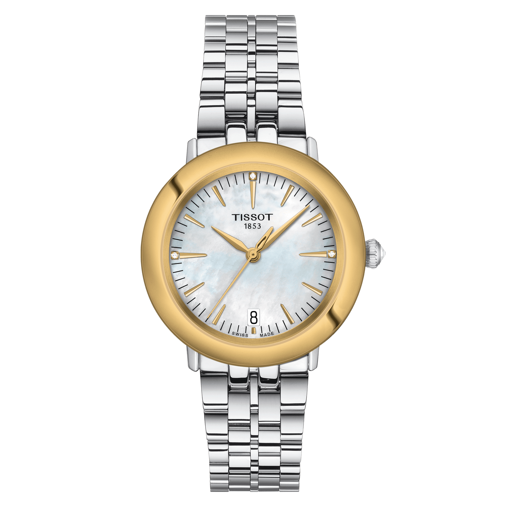 Tissot Glendora 18K Gold bezel