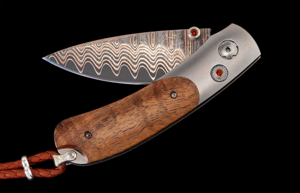 William Henry Curly Pocket Knife