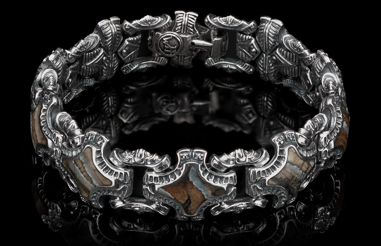 William Henry Woolly Mammoth Tooth Bracelet