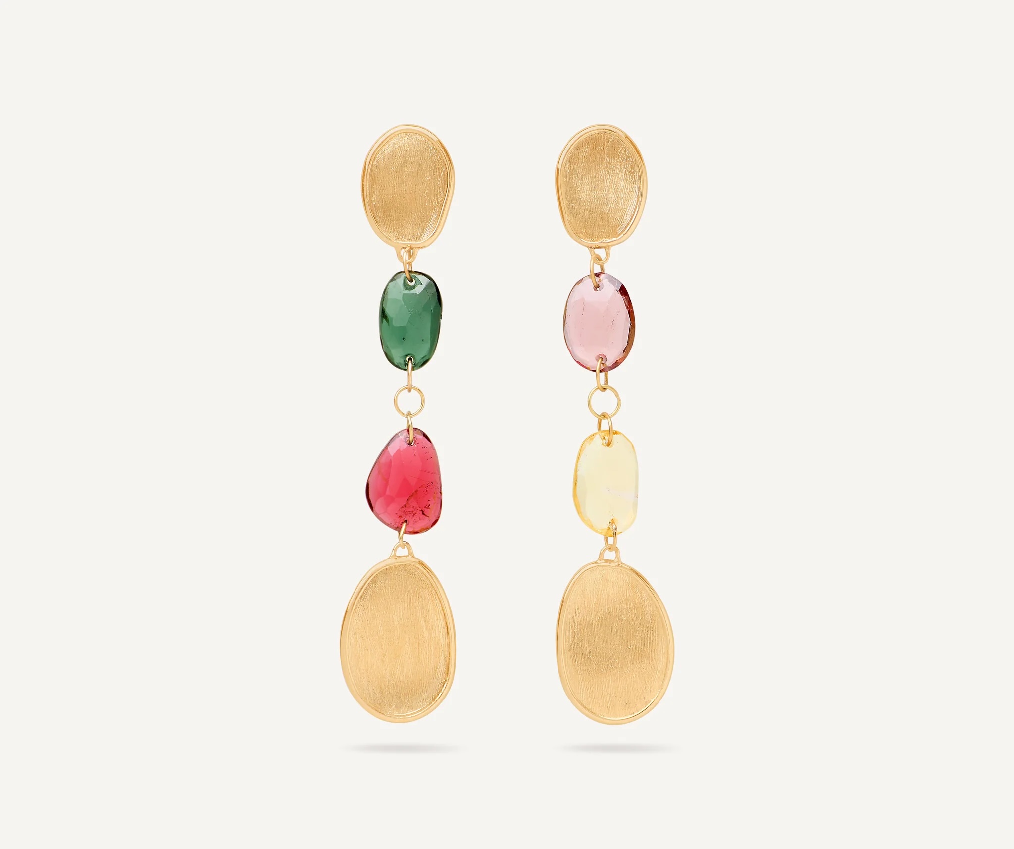 Lunaria Tourmaline Drop Earrings