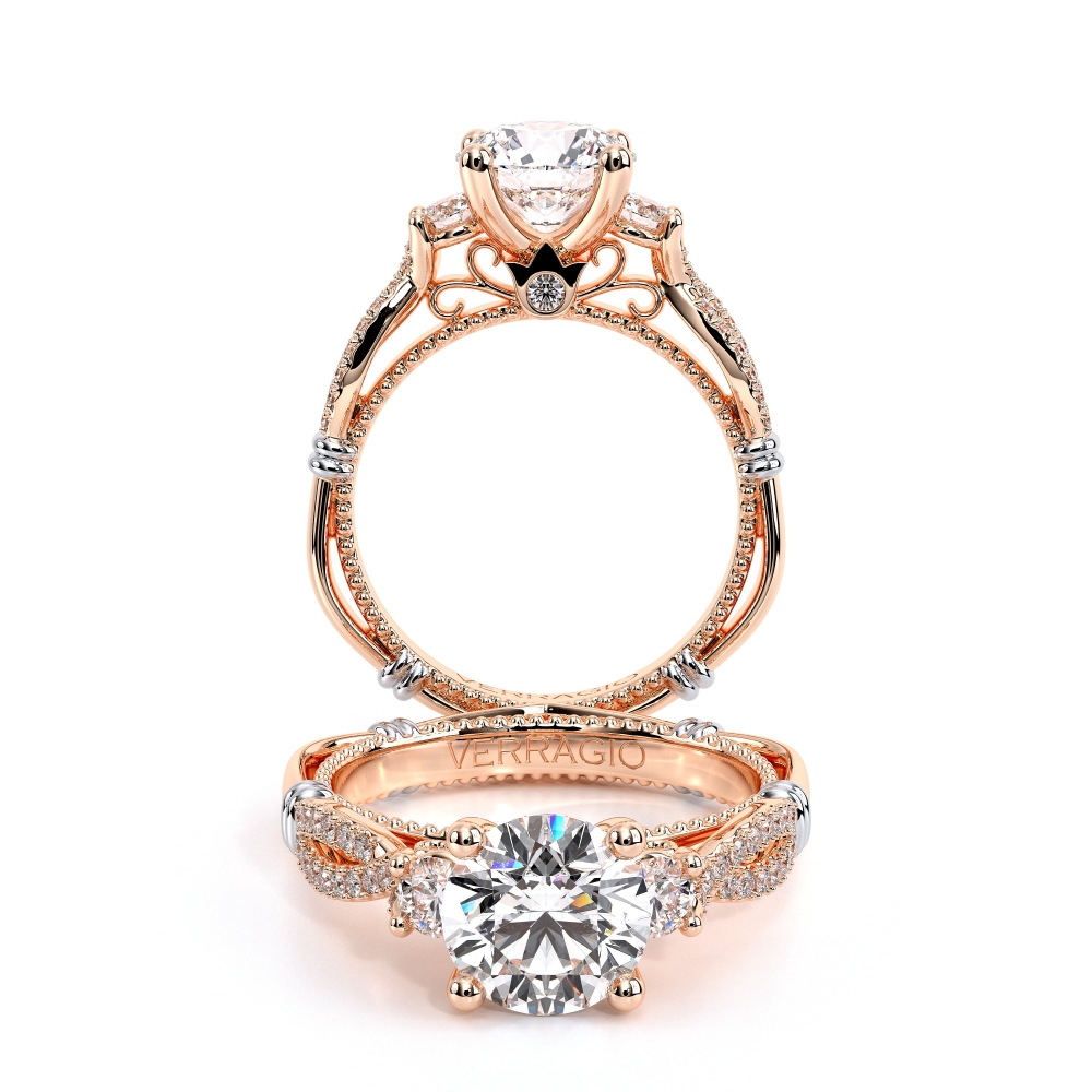 18K Rose Gold PARISIAN-129R Ring