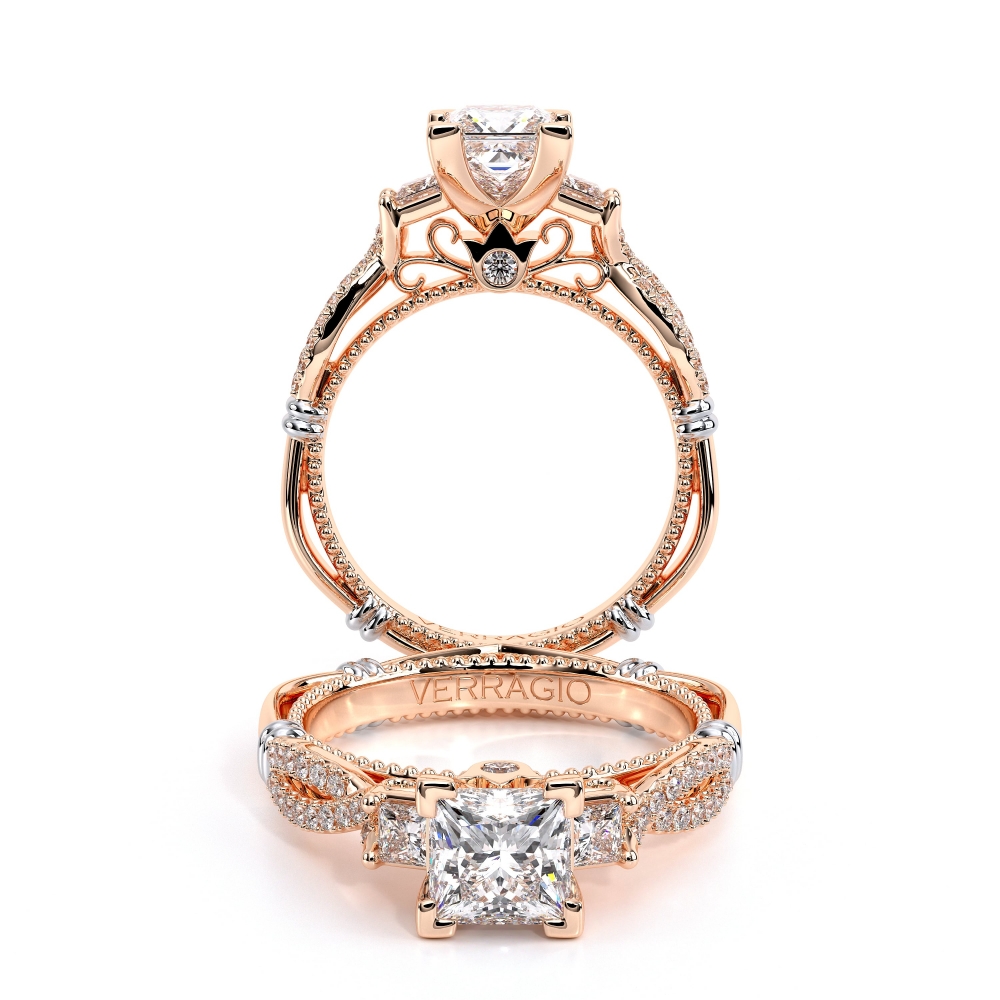 18K Rose Gold PARISIAN-129P Ring