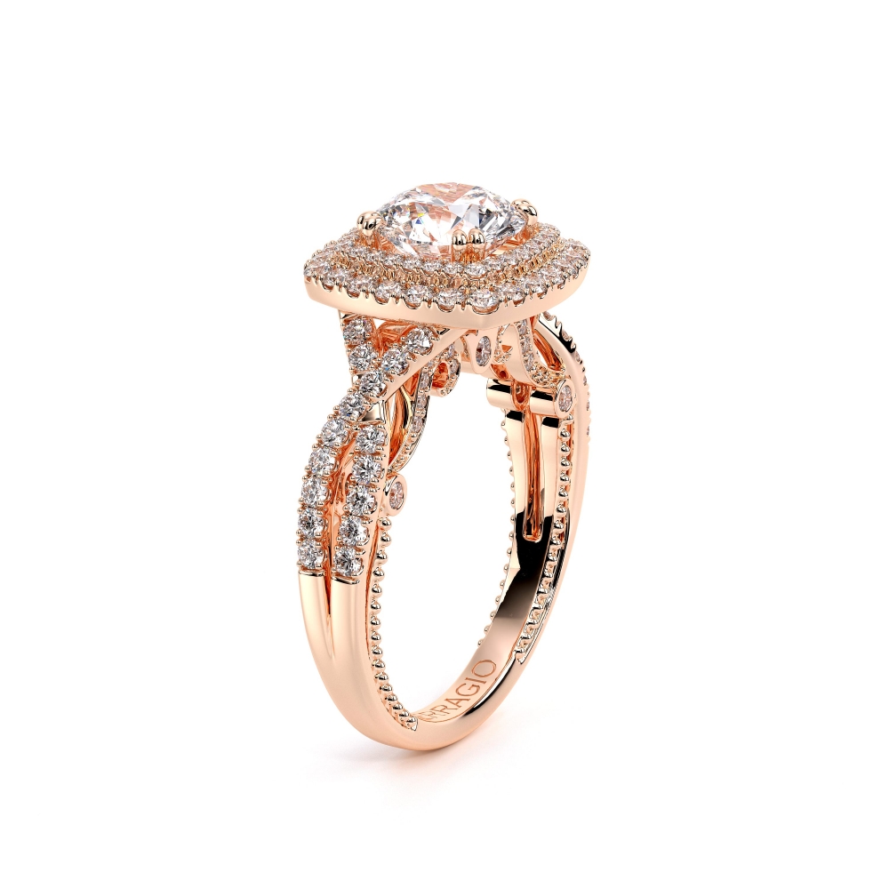 14K Rose Gold INSIGNIA-7084CU-TT Ring