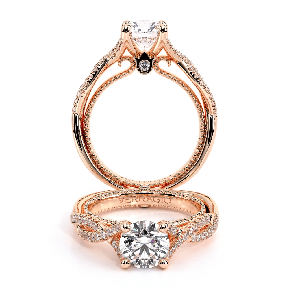 14K Rose Gold COUTURE-0421R Ring