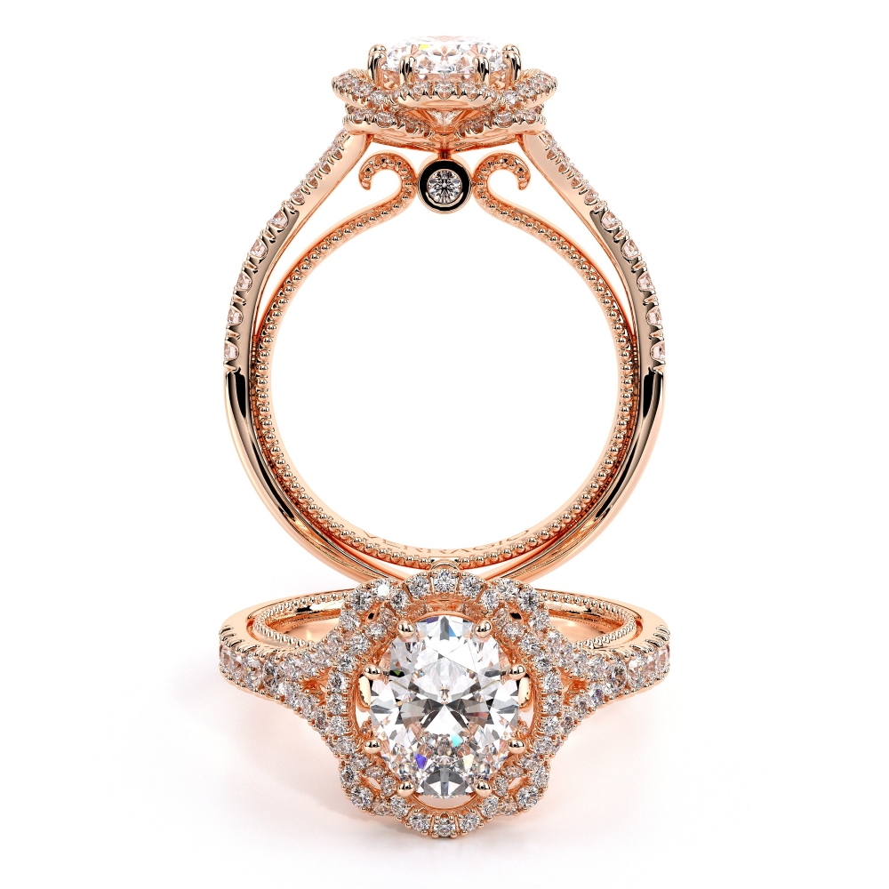 18K Rose Gold COUTURE-0426OV Ring