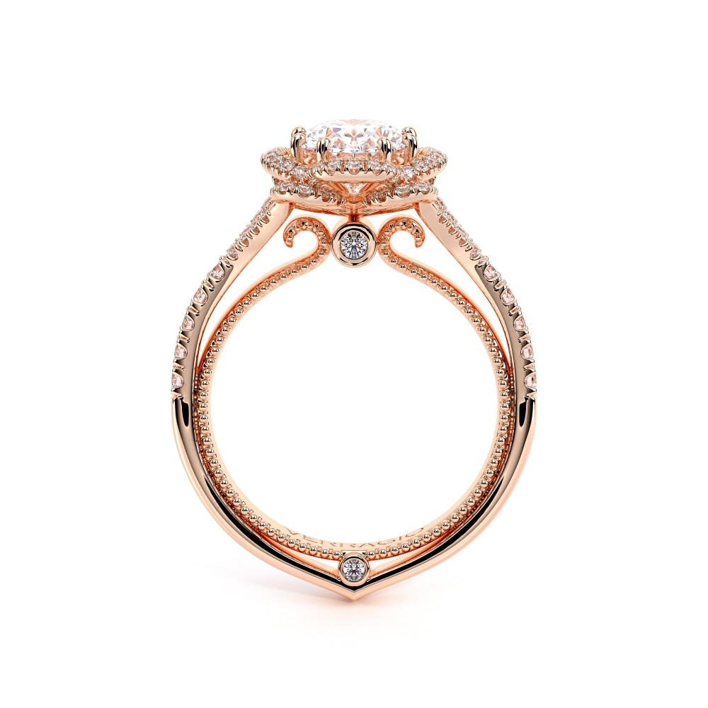 14K Rose Gold COUTURE-0426OV Ring