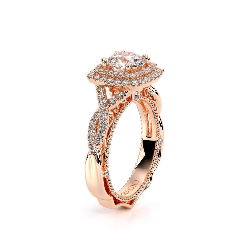 14K Rose Gold VENETIAN-5048CU Ring
