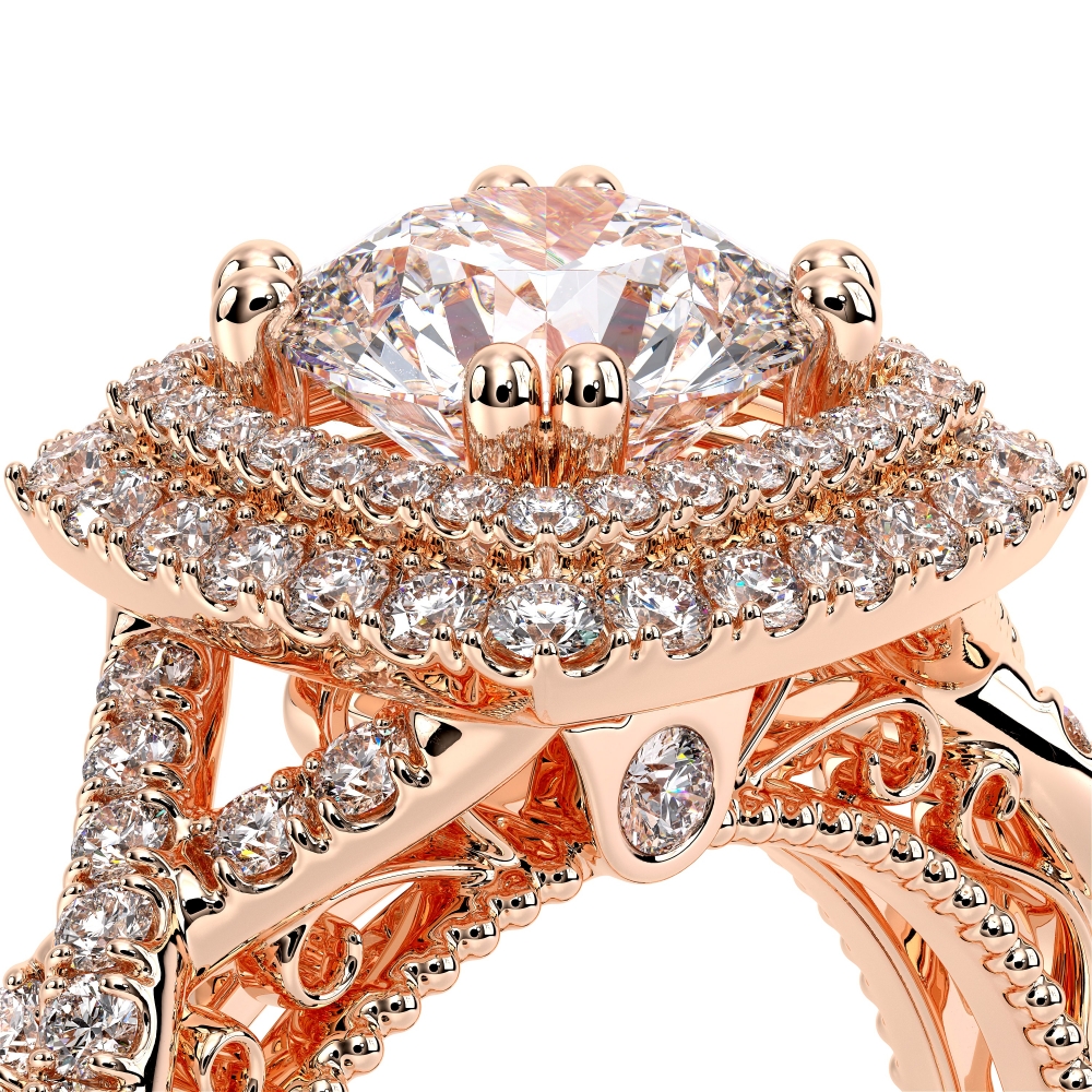 14K Rose Gold VENETIAN-5048CU Ring