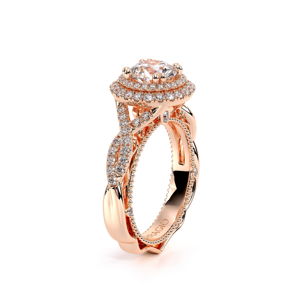 18K Rose Gold VENETIAN-5048R Ring