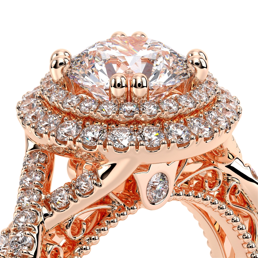 18K Rose Gold VENETIAN-5048R Ring