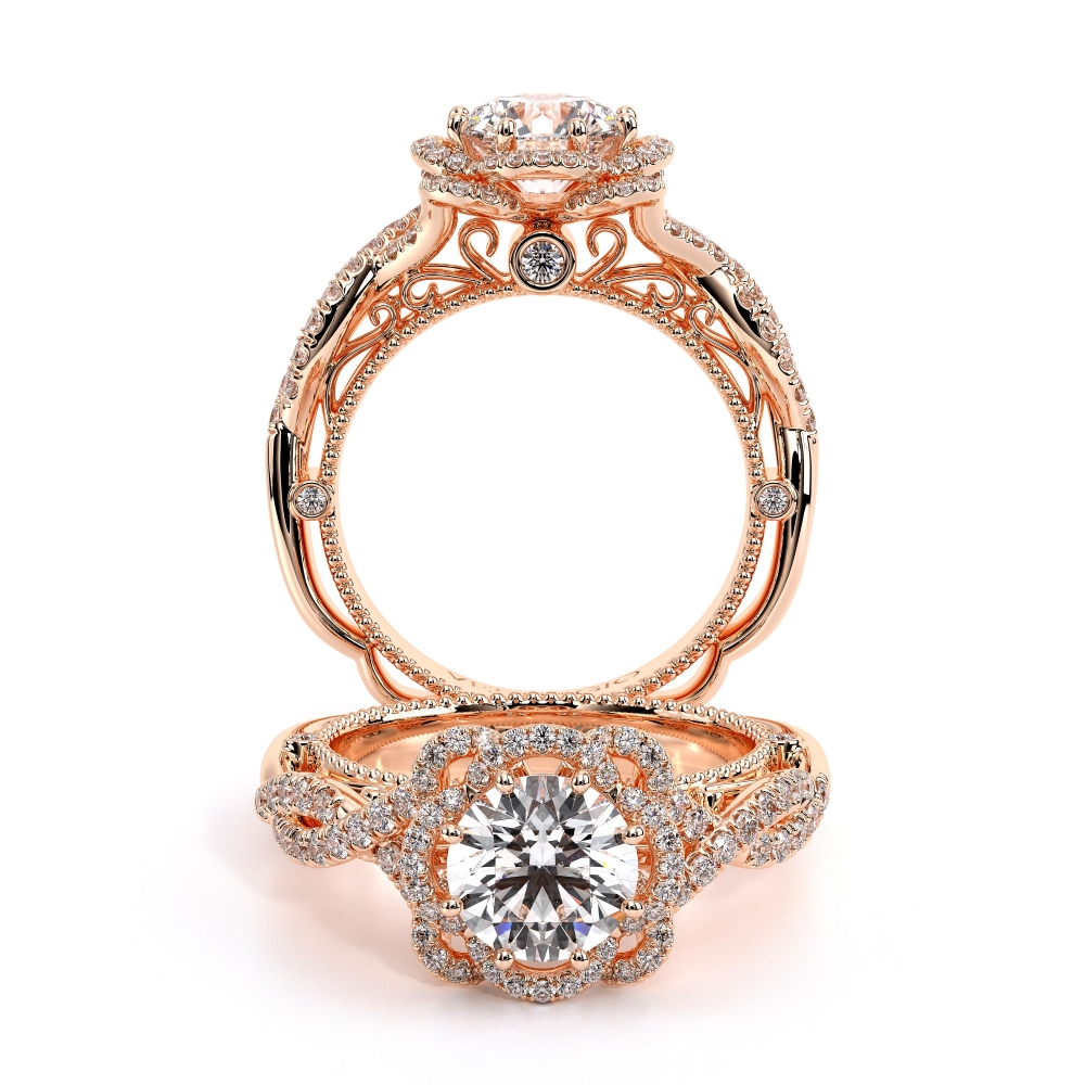 18K Rose Gold VENETIAN-5051R Ring