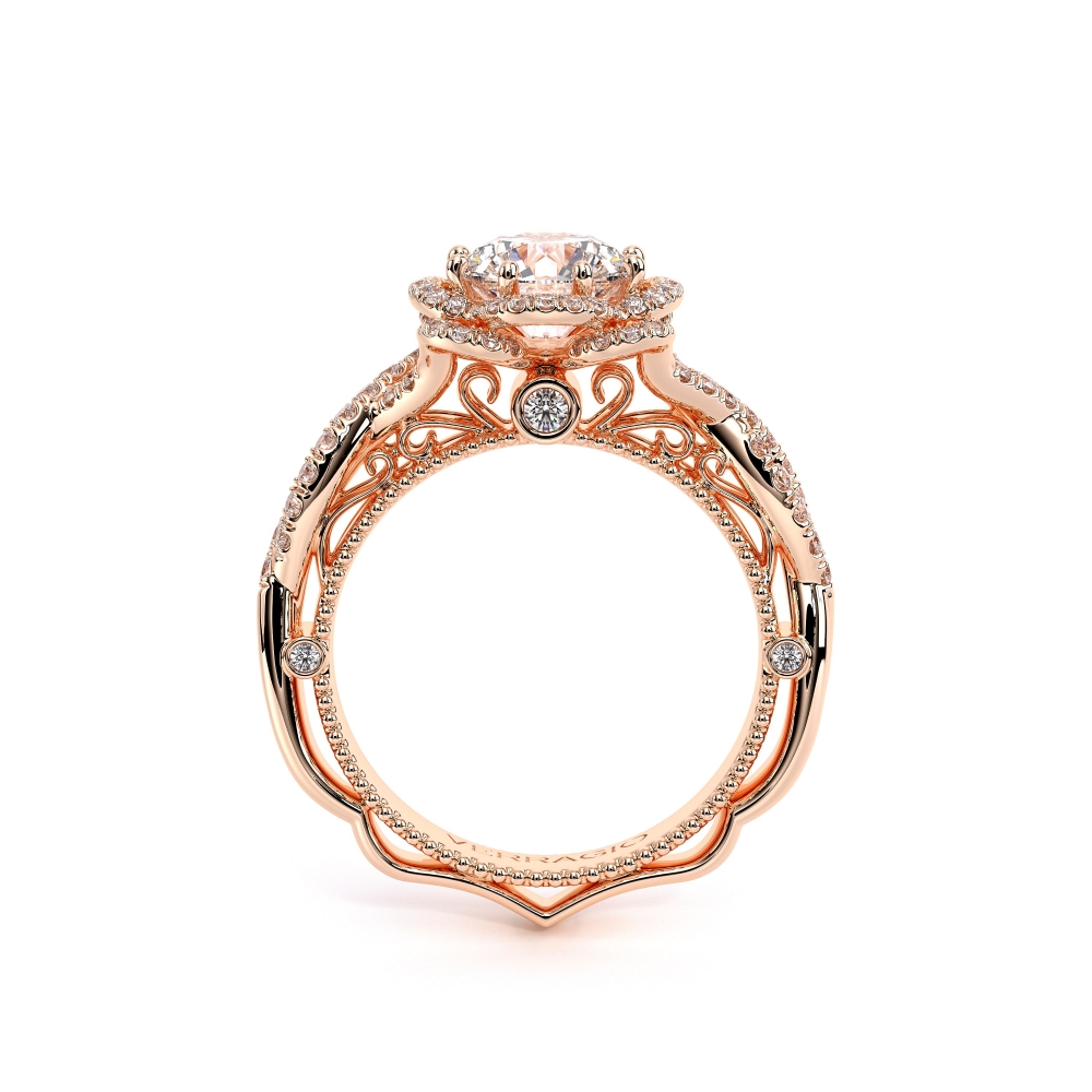 14K Rose Gold VENETIAN-5051R Ring