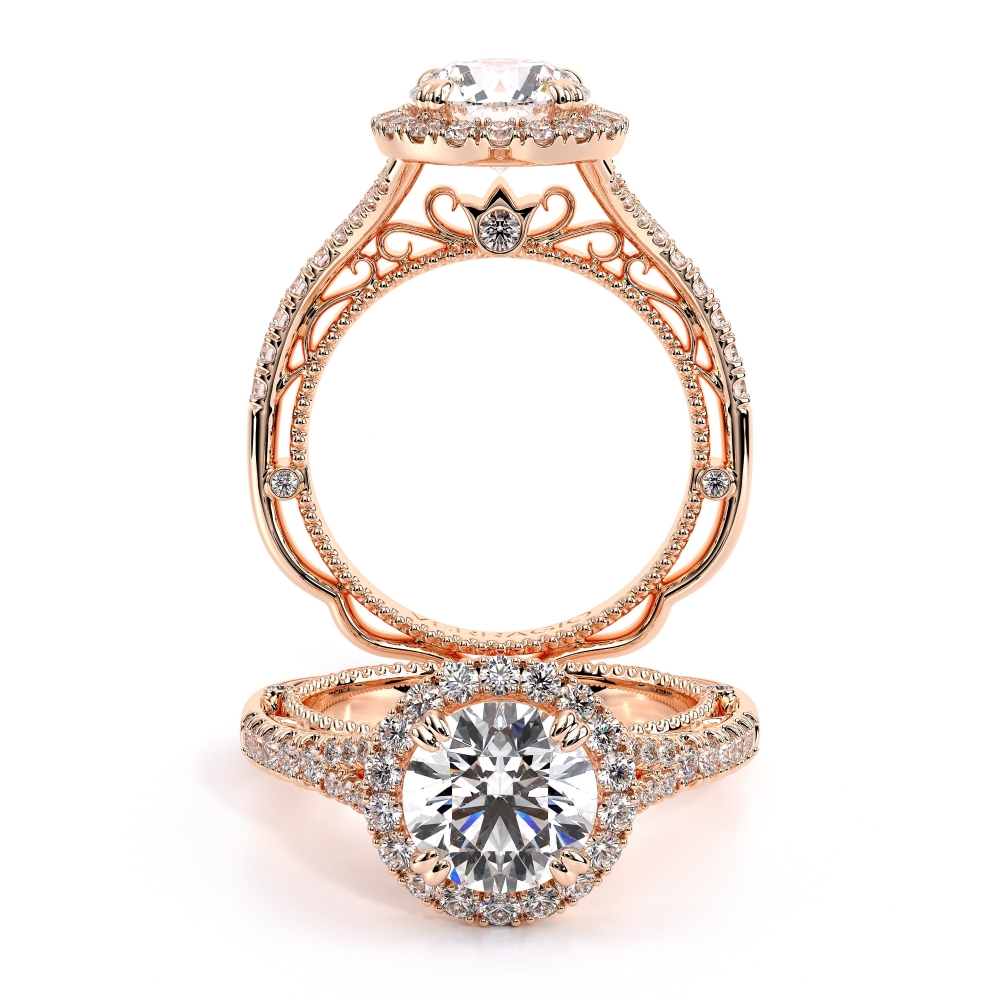 18K Rose Gold VENETIAN-5057R Ring