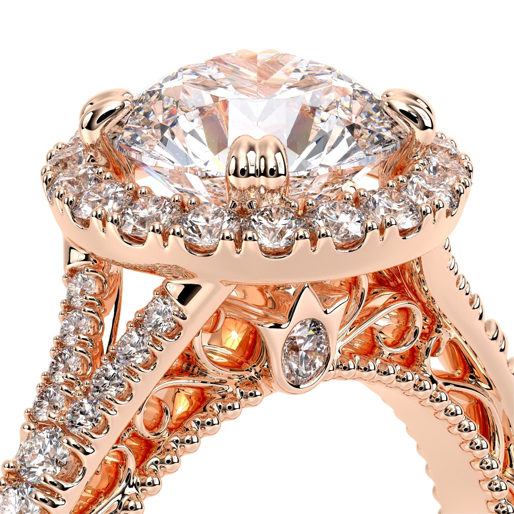 14K Rose Gold VENETIAN-5057R Ring