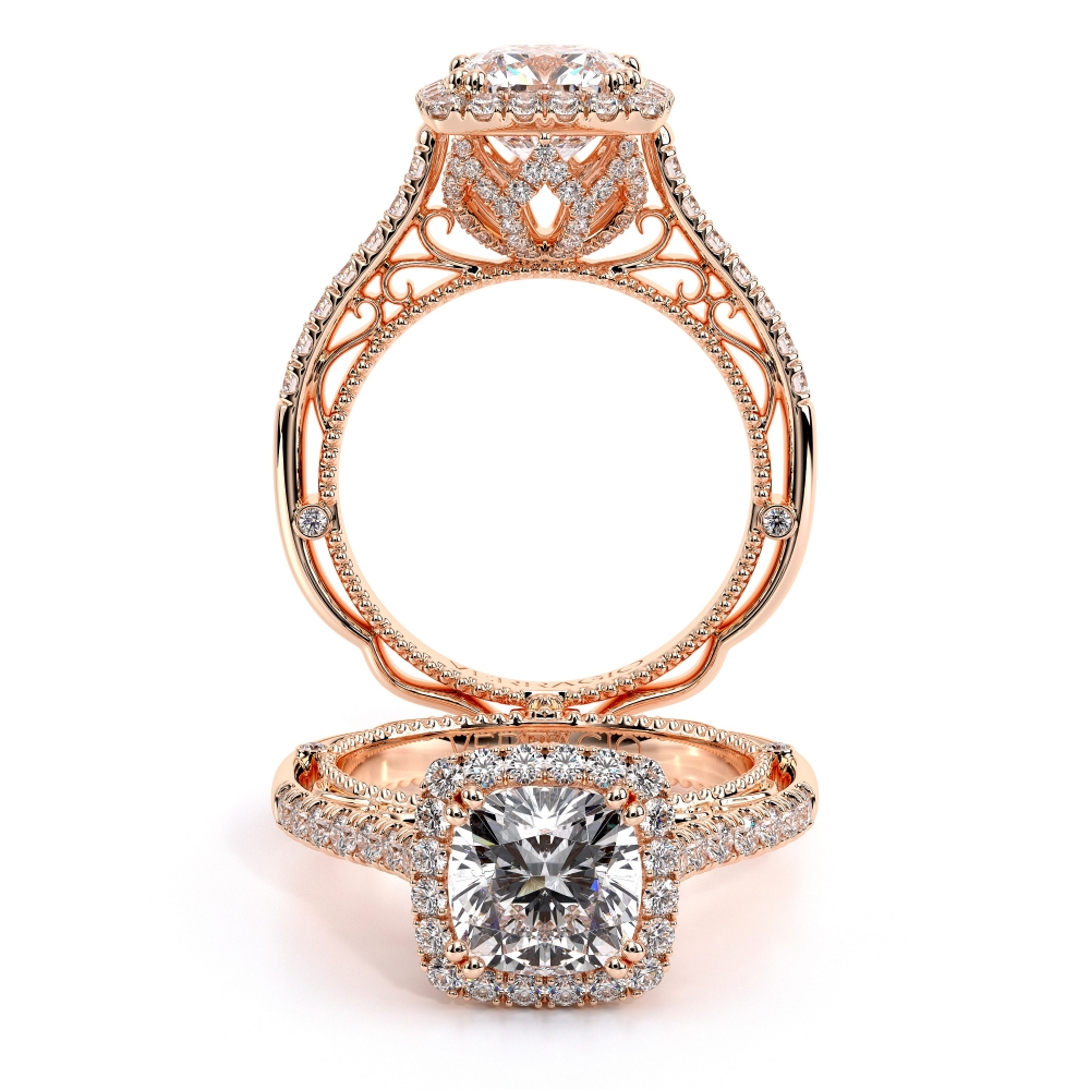 18K Rose Gold VENETIAN-5061CU Ring