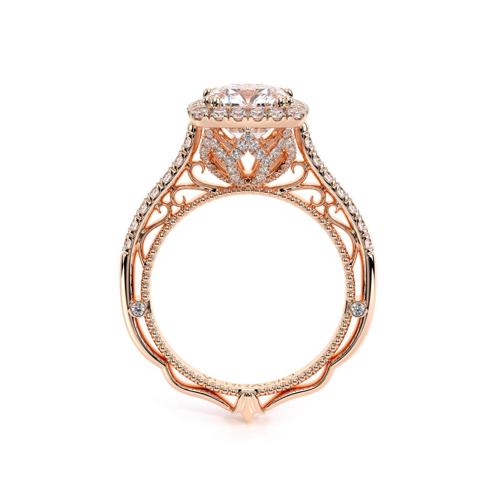 14K Rose Gold VENETIAN-5061CU Ring
