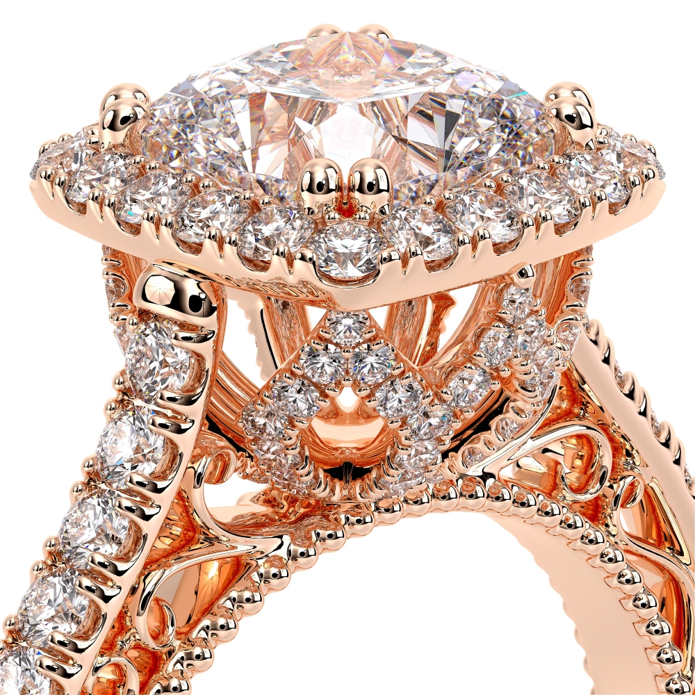 14K Rose Gold VENETIAN-5061CU Ring
