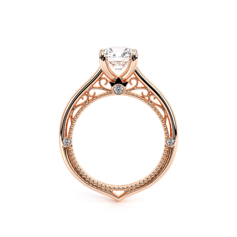 14K Rose Gold VENETIAN-5047R Ring