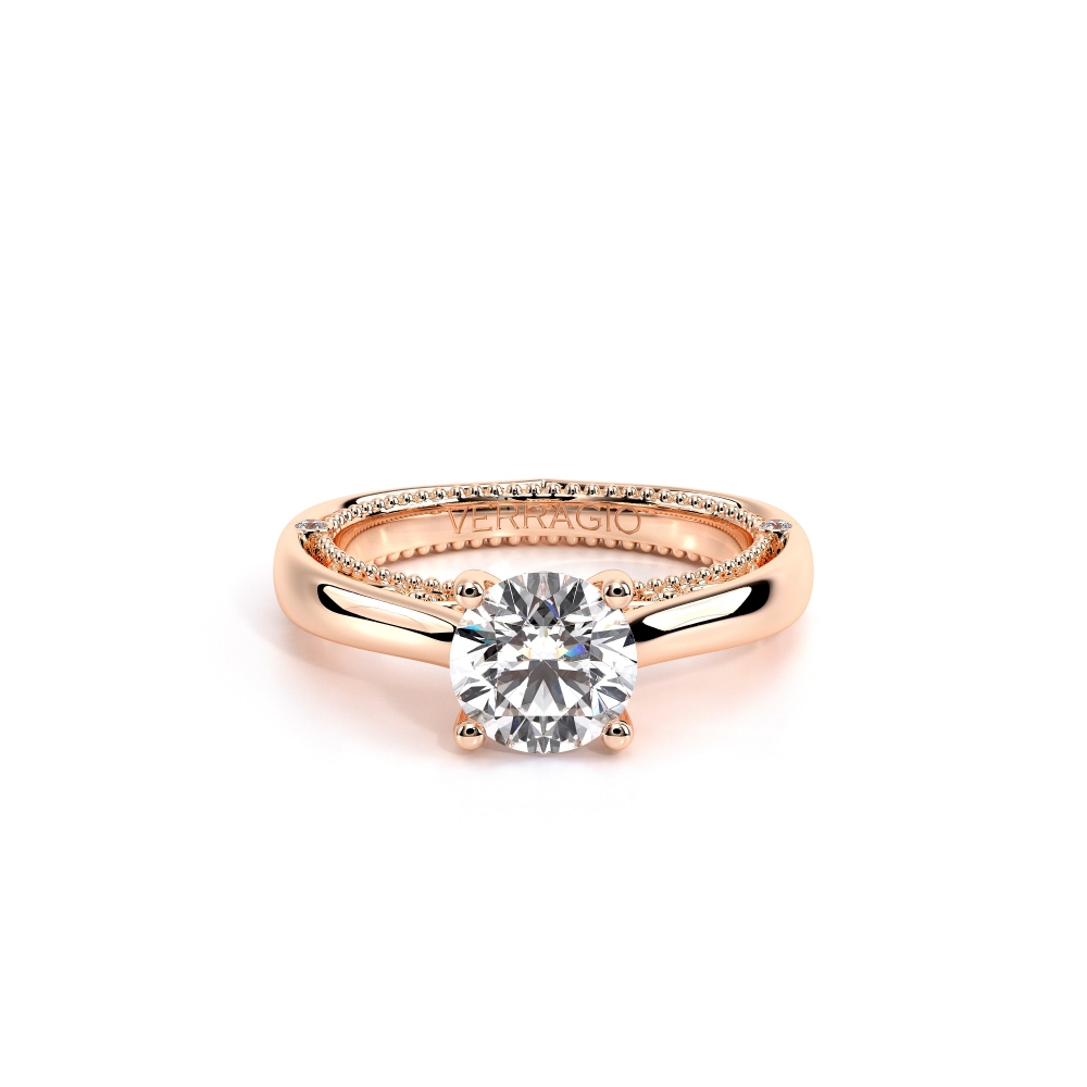 14K Rose Gold VENETIAN-5047R Ring