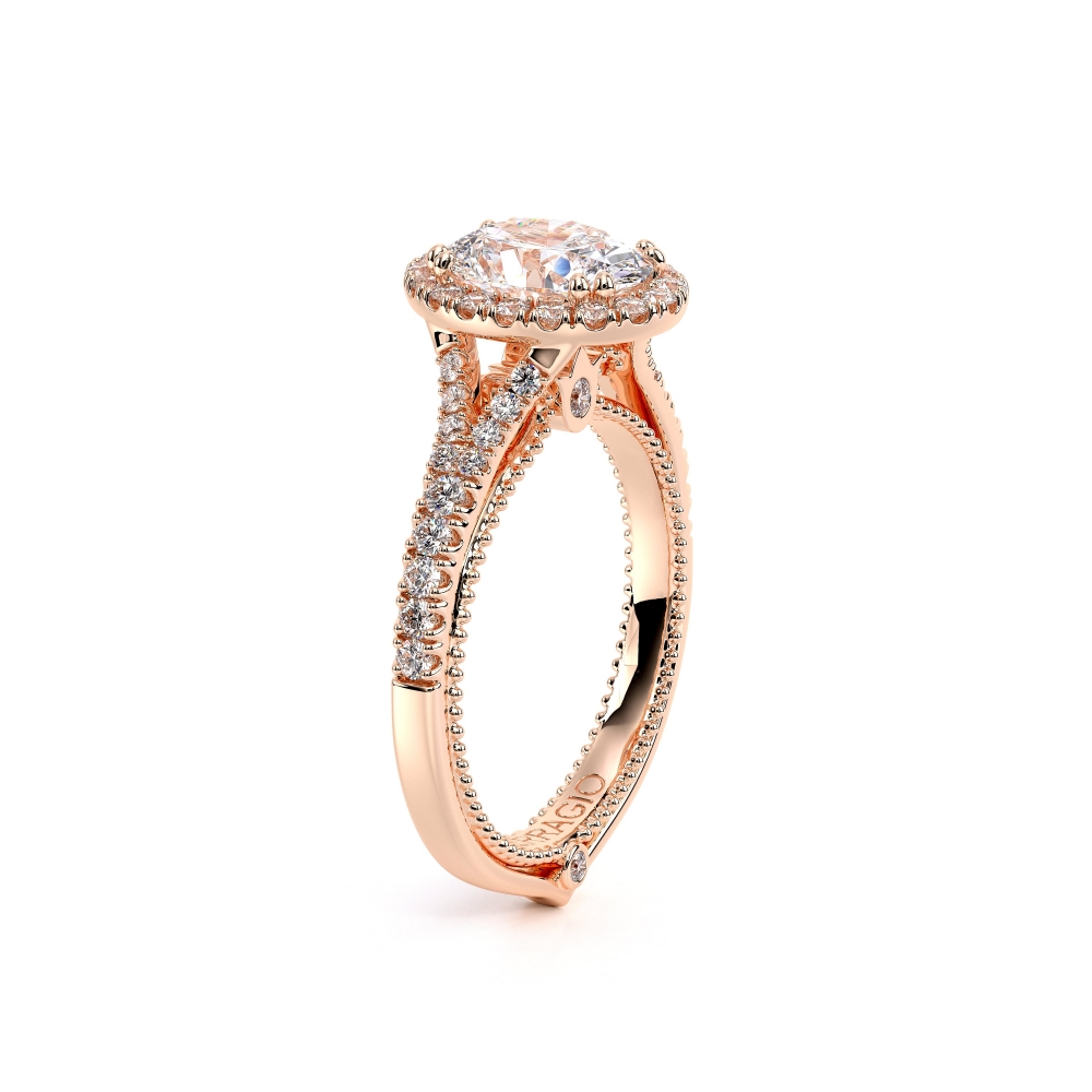 14K Rose Gold COUTURE-0424OV Ring
