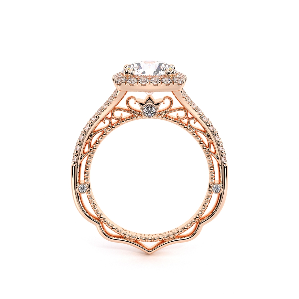 14K Rose Gold VENETIAN-5057CU Ring