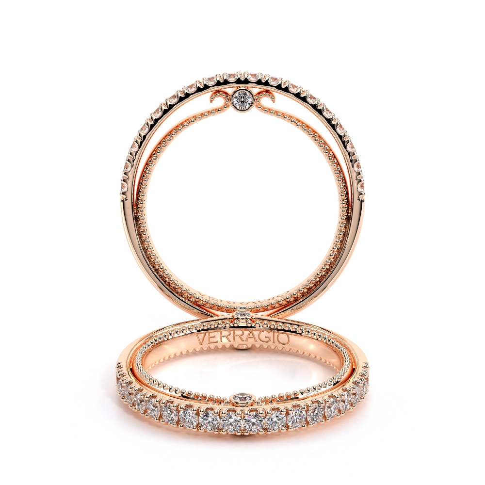 14K Rose Gold COUTURE-0424W Band