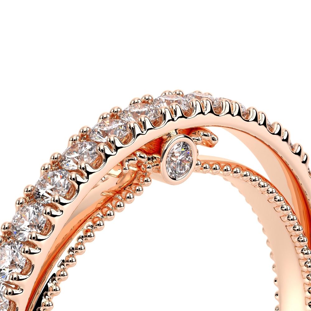 14K Rose Gold COUTURE-0424W Band