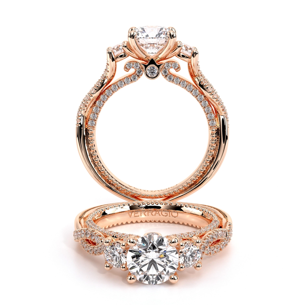 14K Rose Gold COUTURE-0450R Ring