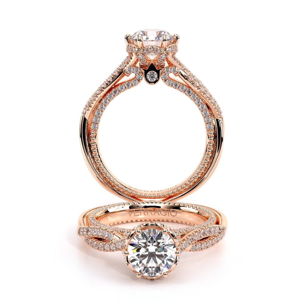 14K Rose Gold COUTURE-0451R Ring