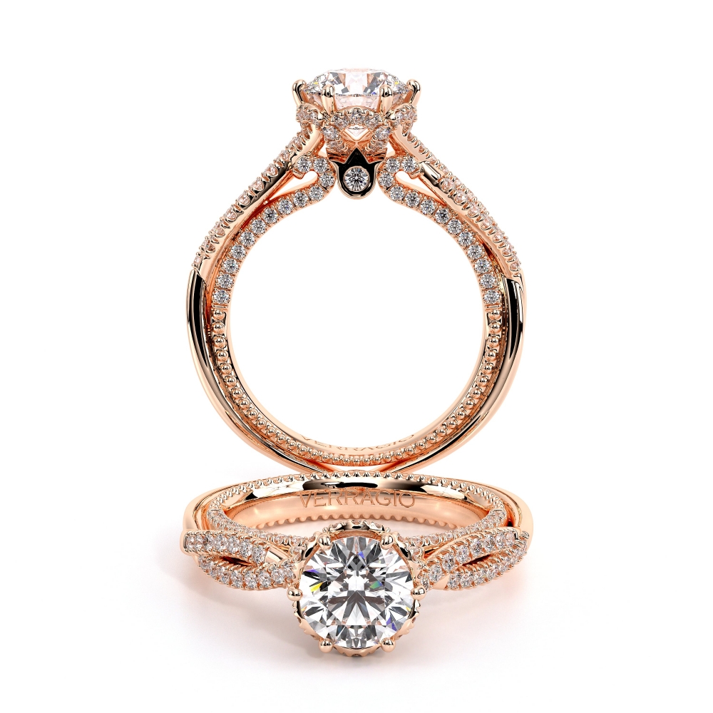 18K Rose Gold COUTURE-0451R Ring