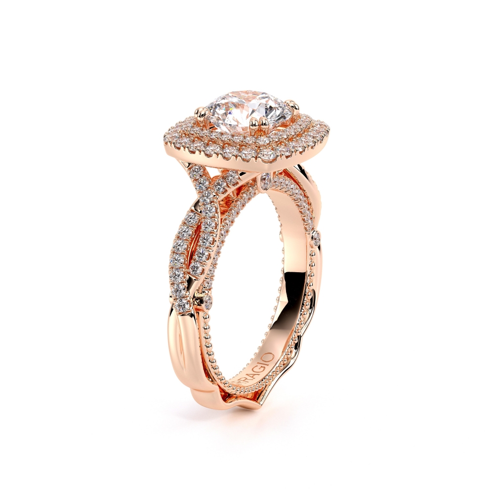 14K Rose Gold VENETIAN-5066CU Ring